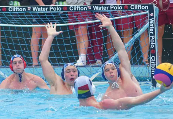 St John’s vs SACS in Clifton Water Polo Tournament final