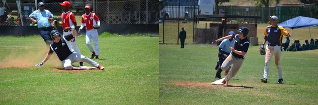 Troy Botha, rounding the bases for KZN in interprovincial competition. (Photos: supplied)