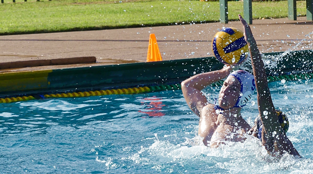 Westville, seen here on their way to a 12-7 win over DHS, is one of the leading waterpolo-playing schools in KwaZulu-Natal. (Photo: Brad Morgan)