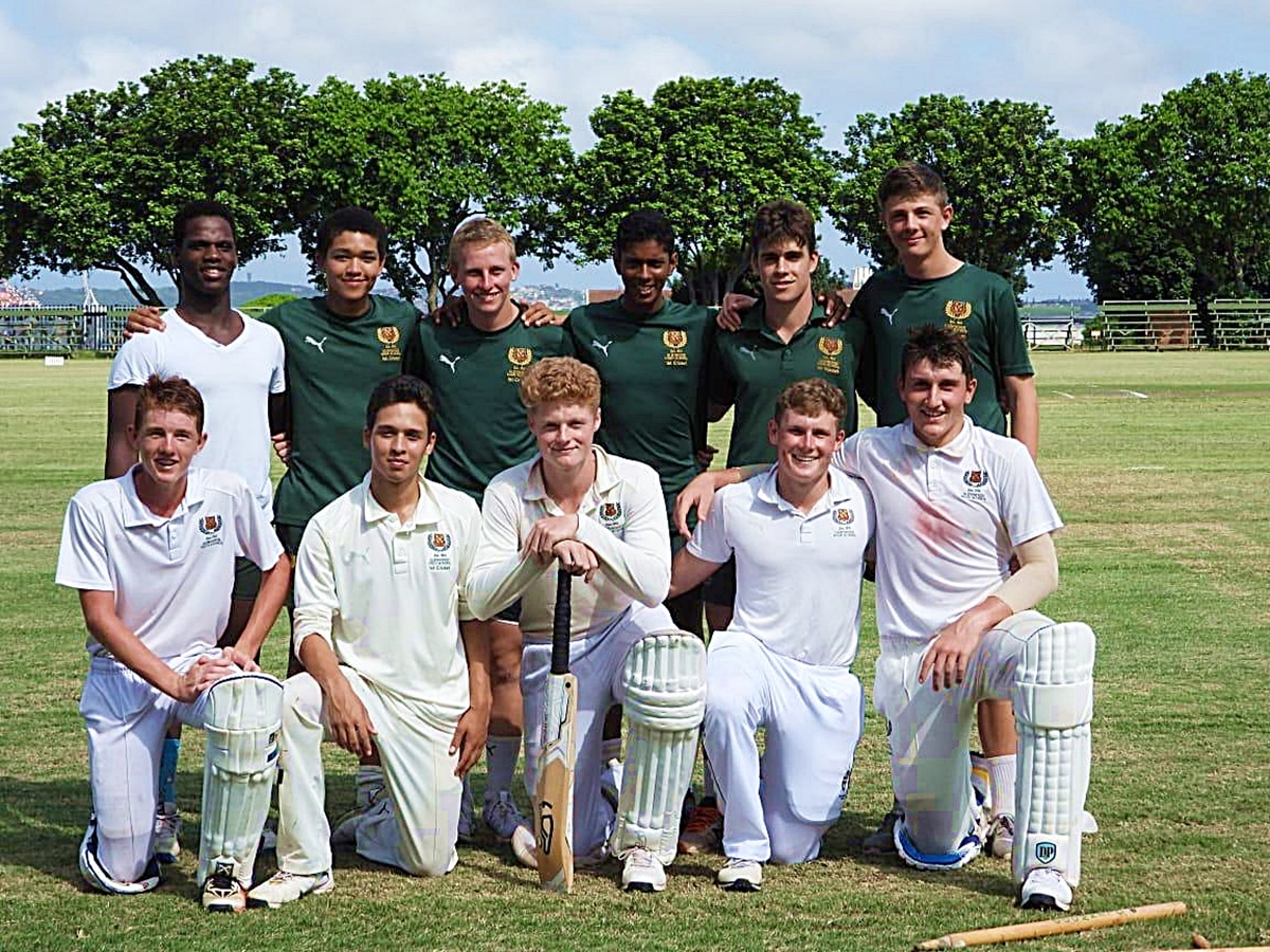 A united and happy team: Glenwood 1st XI 2020