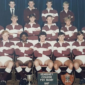 Kearsney’s outstanding 1st XV of 1987