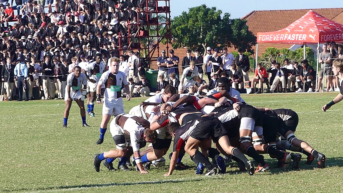 The solid Northwood pack presented flyhalf Greg McGlashan with good quality ball, and he, in turn, dictated the flow of the game. (Photo: Ashton Morgan)