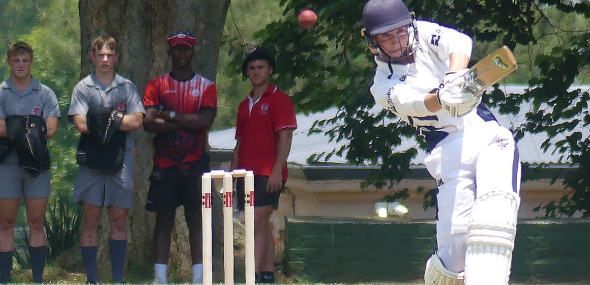 Maritzburg College 1st XI vs Westville Boys' High 1st XI, Goldstones, Pietermaritzburg, 21 January 2023.