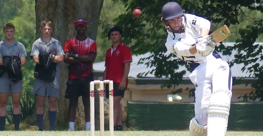 Maritzburg College 1st XI vs Westville Boys' High 1st XI, Goldstones, Pietermaritzburg, 21 January 2023.