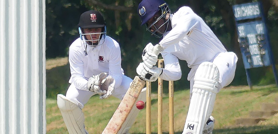 Saint Charles College 1st XI vs Clifton College 1st XI, Pietermaritzburg, 21 January 2023. (Photo: Brad Morgan)