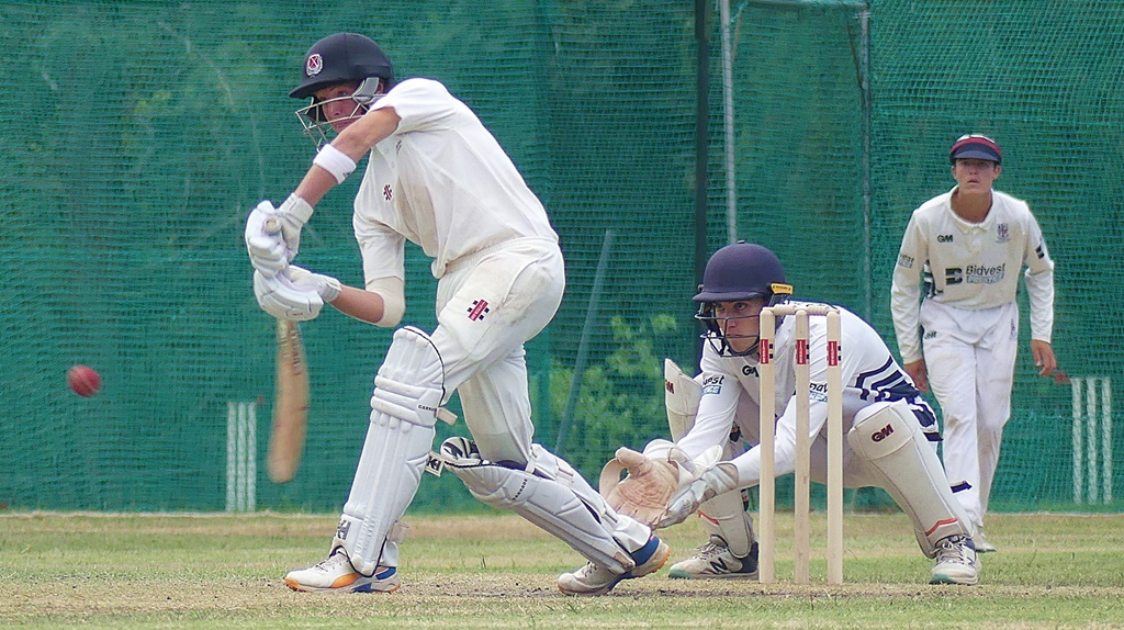 Maritzburg College produced enough starts, but none of their batsmen managed to truly press on from there, and that, ultimately, cost them the match against Westville Boys' High. (Photo: Brad Morgan)