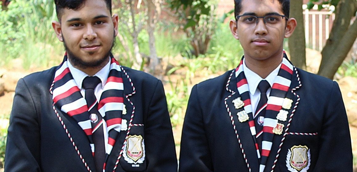 Yaaseen Malani and Thaufiq Abramia did themselves and Maritzburg College proud by receiving eight distinctions each in the 2022 matric final examinations.