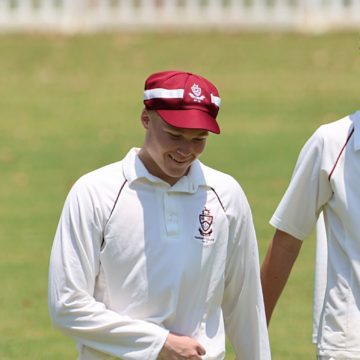 Satisfied, Kearsney exits the Roy Gathorne Oval after dismissing Michaelhouse for 137.