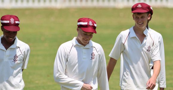 Satisfied, Kearsney exits the Roy Gathorne Oval after dismissing Michaelhouse for 137.