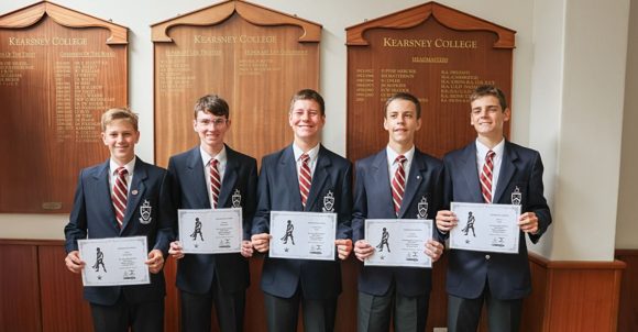 Kearsney College shone in the SA National Junior Olympiad, with the school's results including joint first place overall for Connor van Heerden.