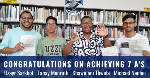 Four Northwood boys achieved distinctions in all seven of their subjects.