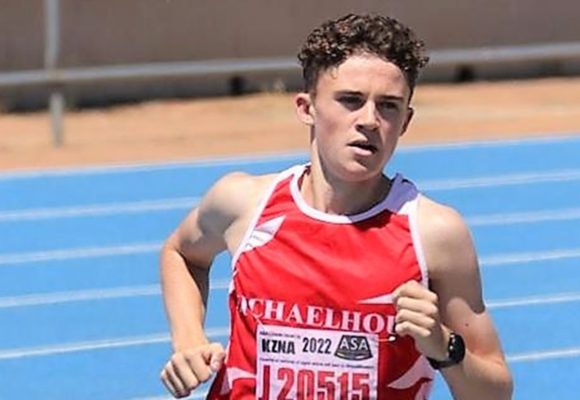 Star Michaelhouse athlete Ruben Visagie.