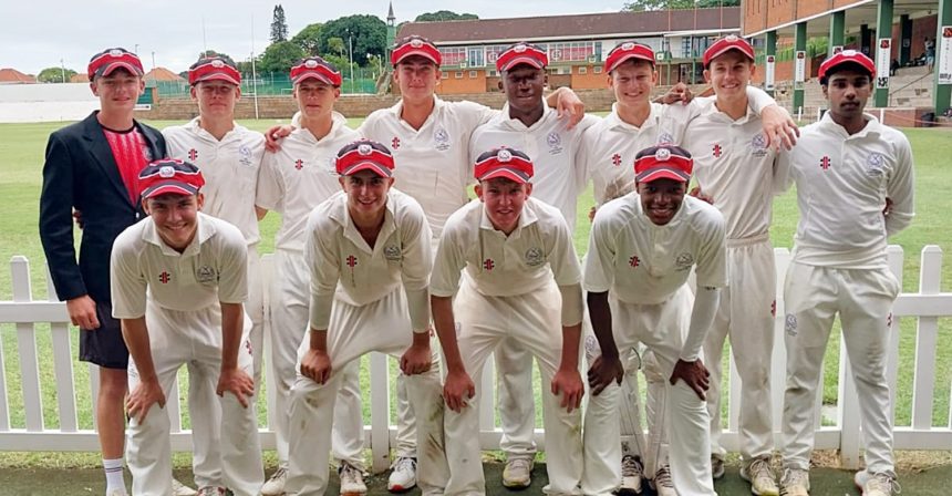 Maritzburg College 1st XI vs Glenwood, Dixon's, Glenwood, 11 February 2023.