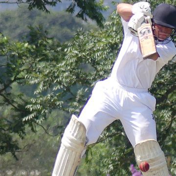 Saint Charles opening batsman Cian Fortmann. (Photo: Brad Morgan)