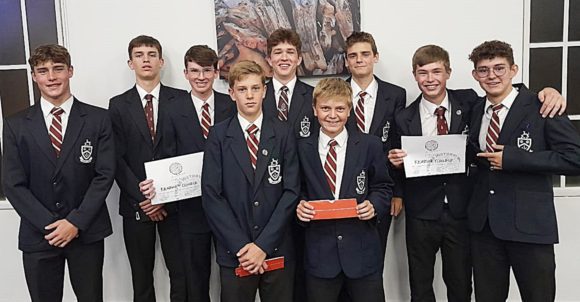 Kearsney College, winners of the annual Clifton "You're History" Quiz.