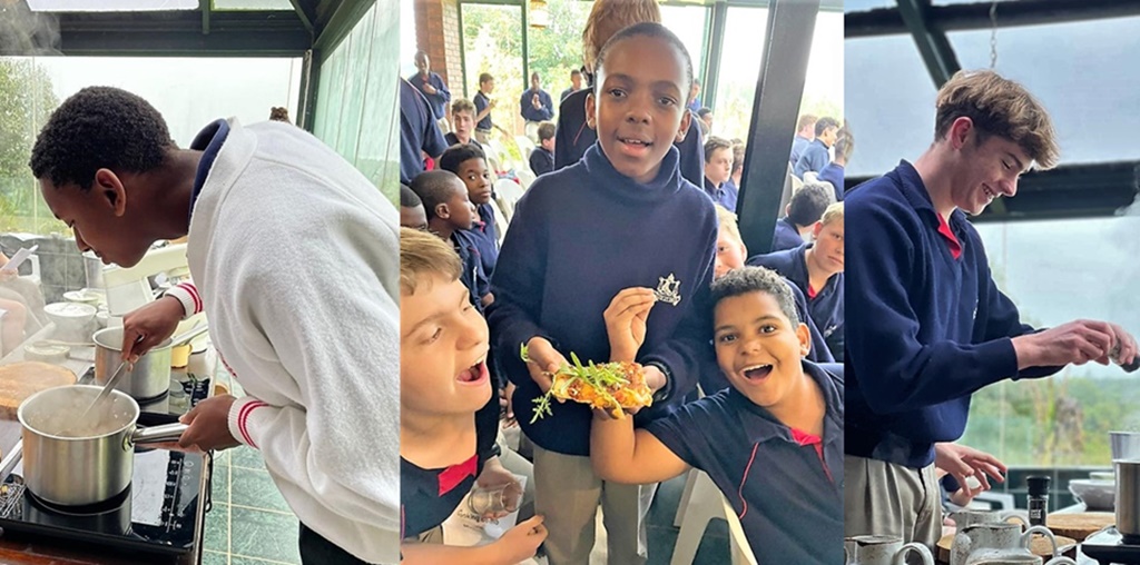 It was a hands-on experience, followed by experiencing the fruits of their labours, for the Michaelhouse Culinary Society when it visited the Jackie Cameron Culinary School.