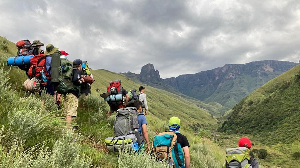 The hike presented the Northwood party with breath-taking views.