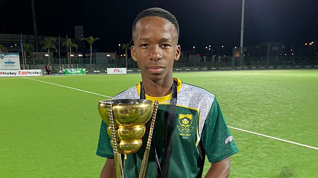 A goal from Lerou Ditlhankanyane proved vital as South Africa held off Egypt to capture the Africa Junior Cup hockey title.