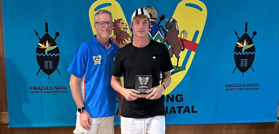 KZN Lifesaving Championships under-17 overall winner, Luc O'Brien.