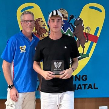 KZN Lifesaving Championships under-17 overall winner, Luc O'Brien.