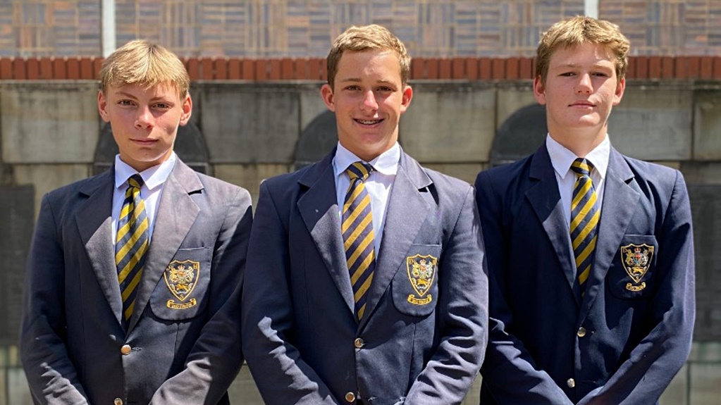 DHS students' Joshua Brien, Christopher Denyssen and Adrian Truter all excelled in the 2023 KZN Lifesaving Championships.