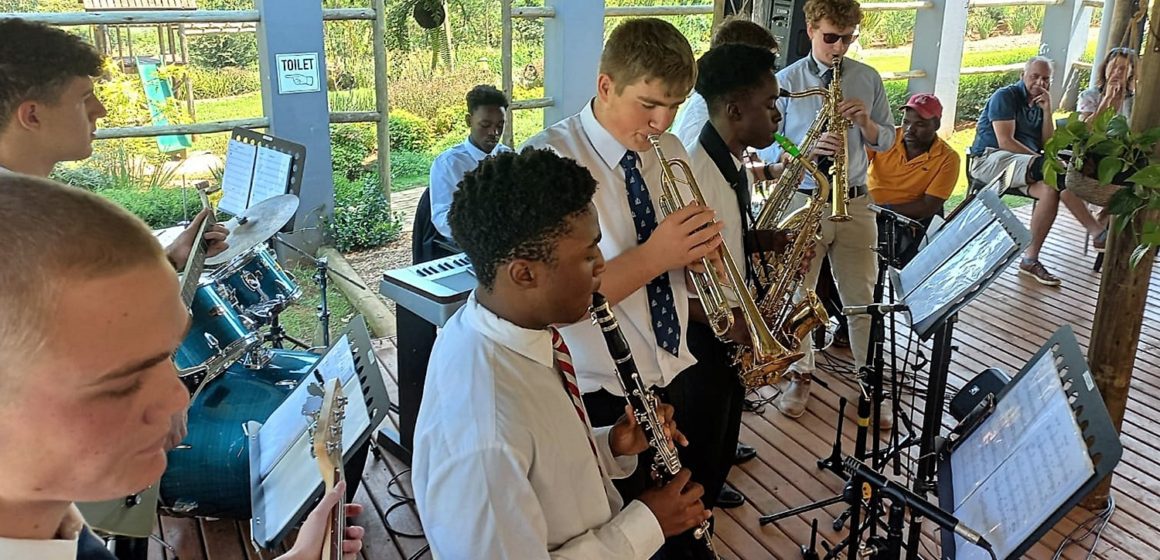 Michaelhouse Jazz Band at Mini Me Patisserie & Bistro, 5 March 2023.