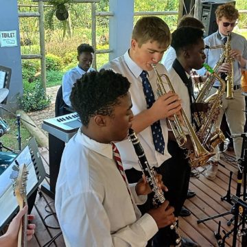 Michaelhouse Jazz Band at Mini Me Patisserie & Bistro, 5 March 2023.