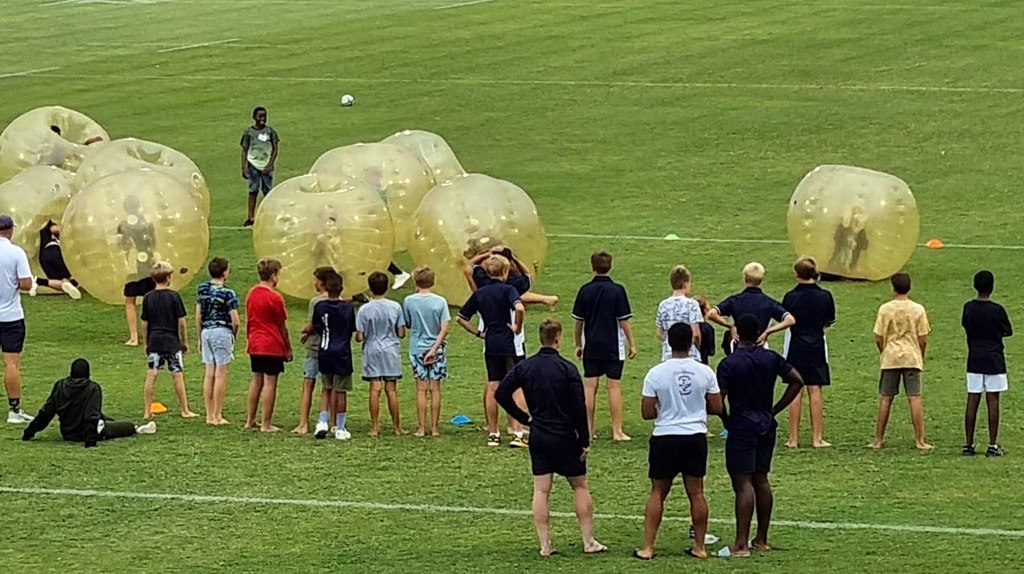 Bubble soccer, anybody?!