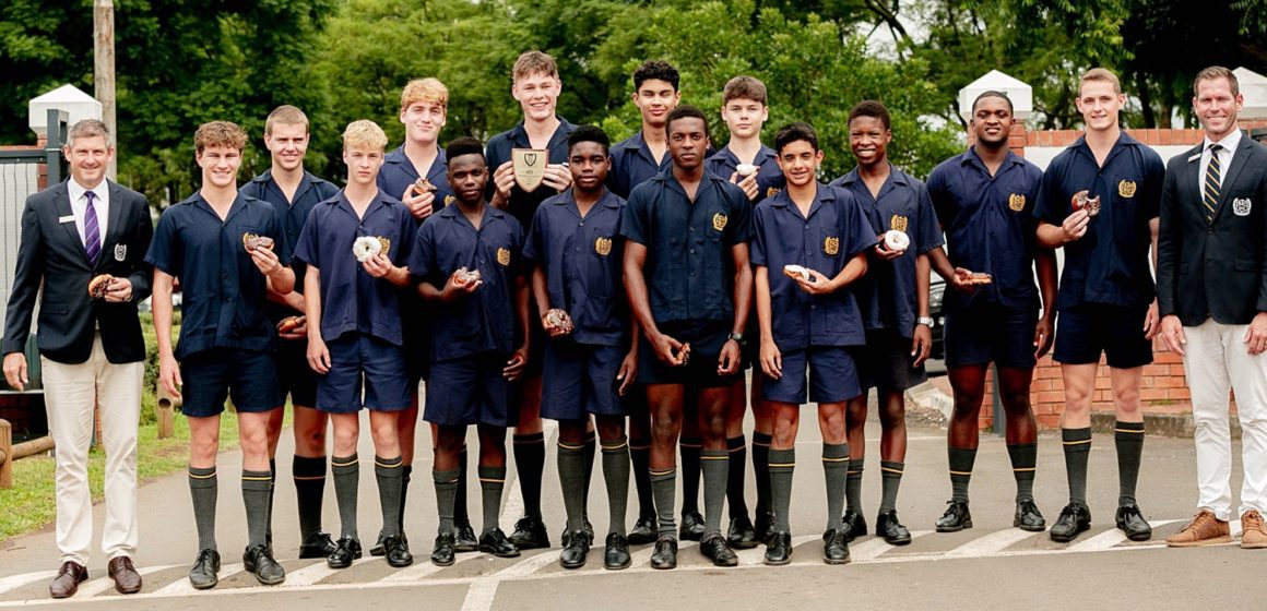 Saint Charles Senior School Sports Assembly prize recipients, 10 March 2023.