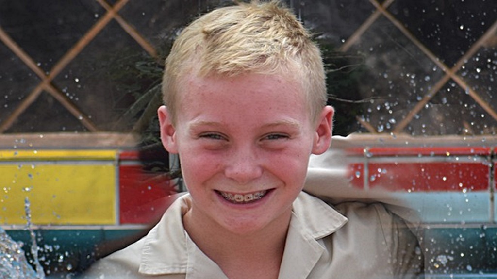 Nicholas Taylor, national champion in the 200m backstroke in the under-12 age group.