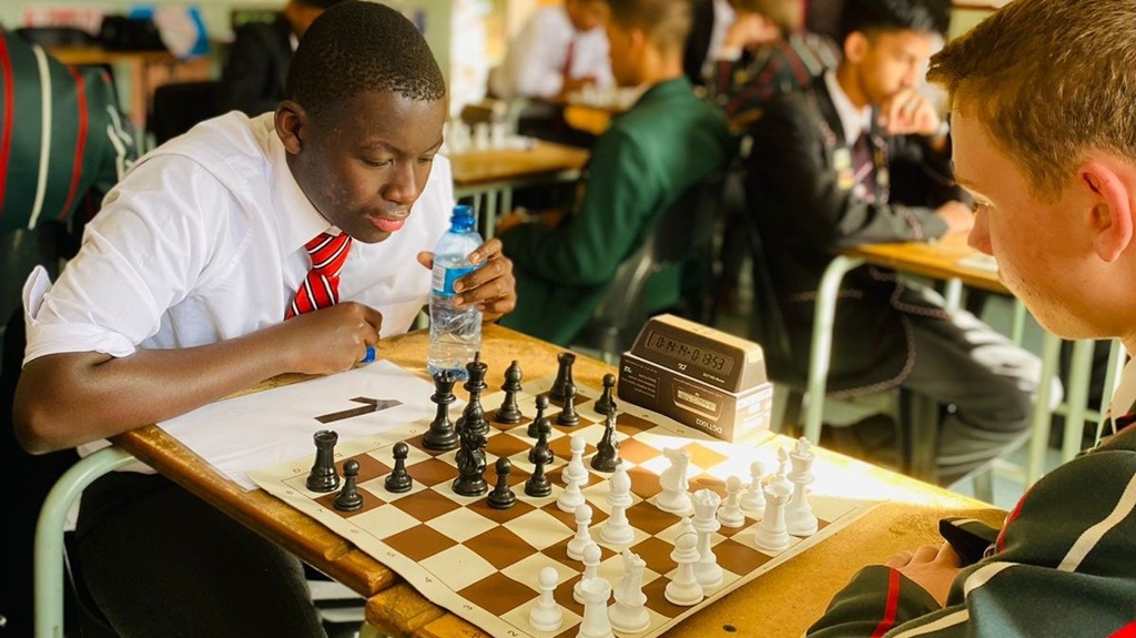 The competition was extremely close, but Maritzburg College's chess players took the win, just, over their Pretoria Boys' High counterparts.