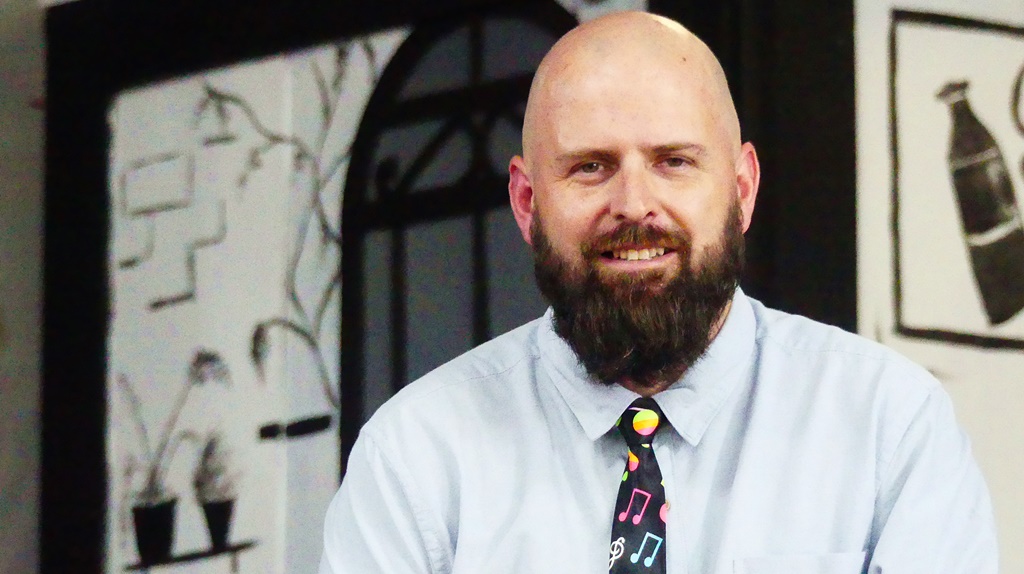 The man behind the musical, Maritzburg College Director of Performing Arts and Music, Simon Stickells. (Photo: Brad Morgan)