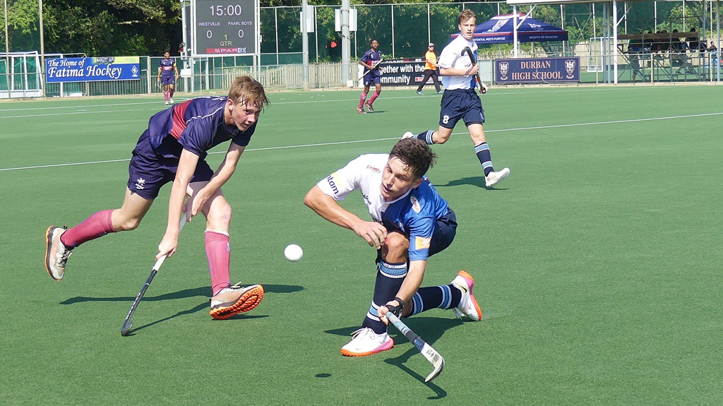 Westville had the edge over Paarl Boys' High throughout their impressive 4-0 victory. (Photo: Brad Morgan)