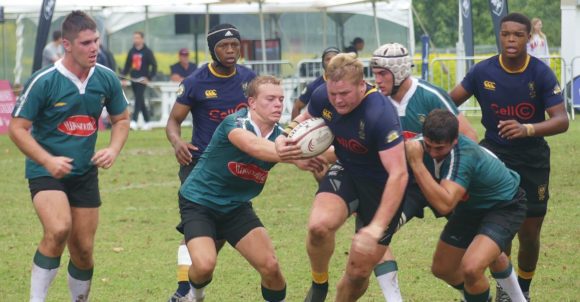 DHS rugby captain Sean Everitt vs Marlow, Kearsney Easter Rugby Festival, day three. (Photo: Brad Morgan)