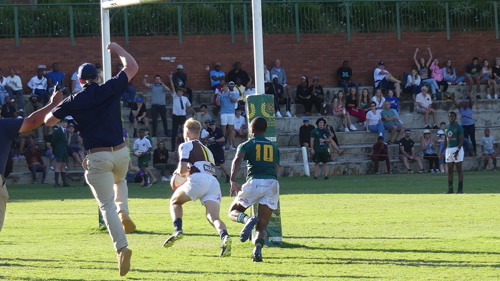 Flyhalf Cade Latham sent Northwood spirits soaring with a try 10 minutes from time. (Photo: Brad Morgan)