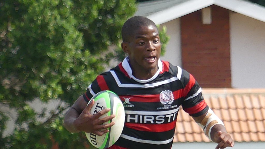 Luyanda Kunene's flair and counter-attacking instincts have caught the eye, helping Maritzburg College to shine on the counter-attack. (Photo: Brad Morgan)