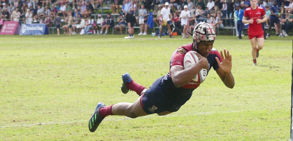 Westville 14-9 Hartpury College, Kearsney Easter Rugby Festival, 8 April 2023.