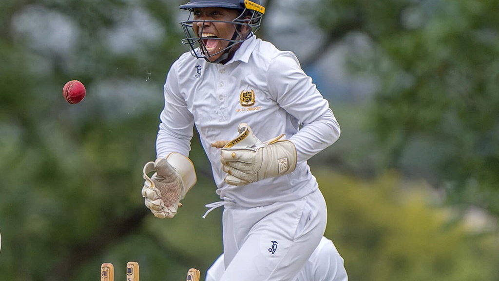 Saint Charles' wicketkeeper-batsman Ntandoyenkosi Zuma. (Photo: Justin Waldman)