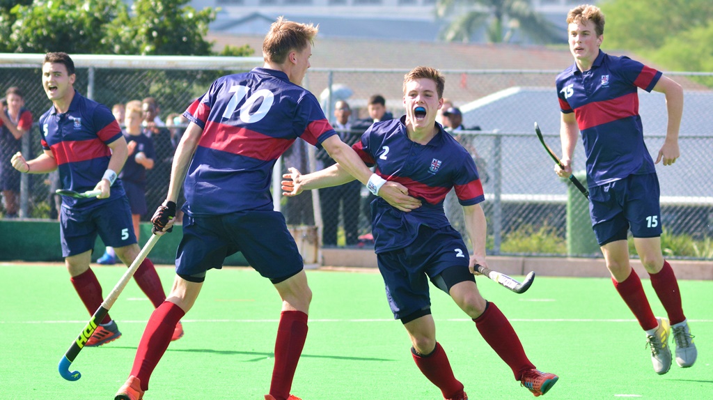 The passion and excitement is evident in this photo from Westville's win over Jeppe. It was the biggest game in a season filled with big showdowns.