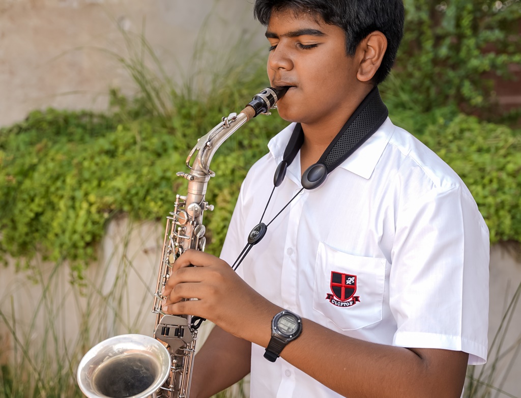 Clifton has made learning to play expensive instruments, like the saxophone, accessible to the school's boys.