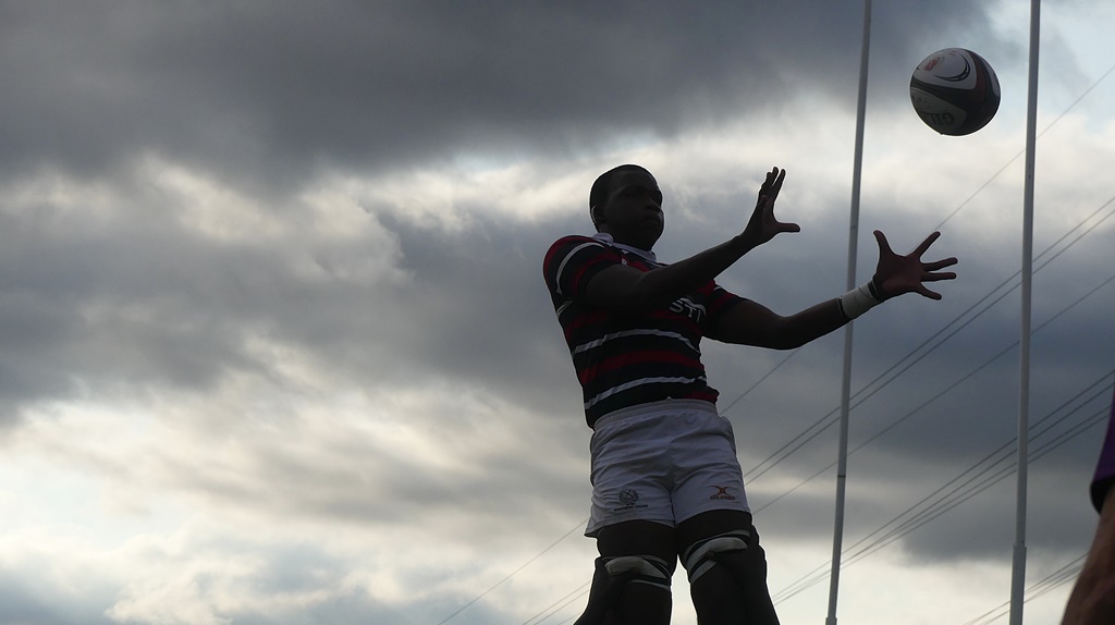 At times during the 2023 season, Maritzburg College's lineouts have been inconsistent but, on Saturday against Westville, they produced solid ball for the red, black and white. (Photo: Brad Morgan)