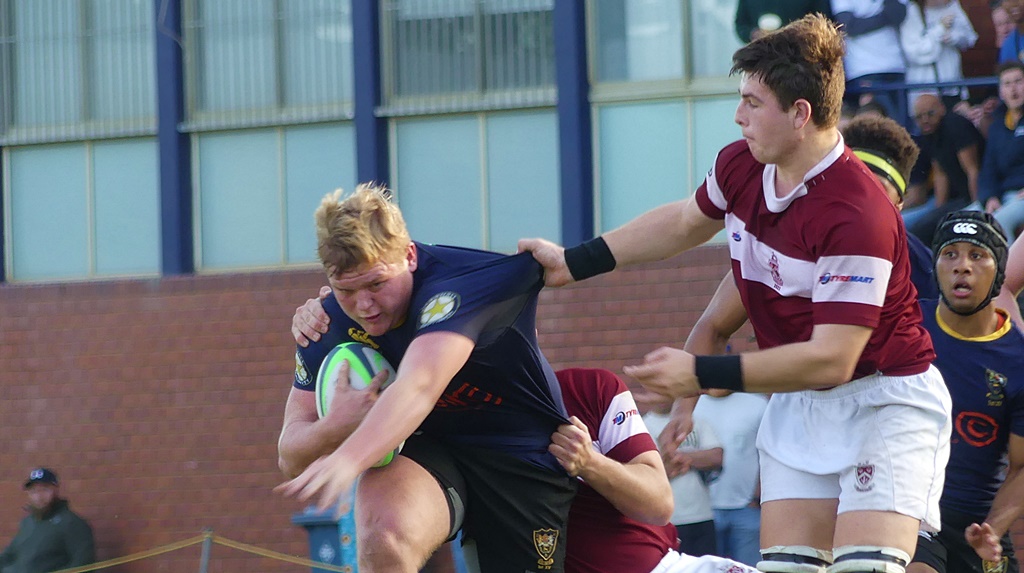 DHS captain Christian Everitt made sure his last game leading the Horseflies on Van Heerden's was a memorable one. (Photo: Brad Morgan)