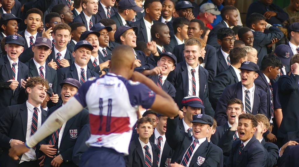 On their Reunion Day, Maritzburg College enjoyed huge support, but Westville made themselves heard, too. (Photo: Brad Morgan)