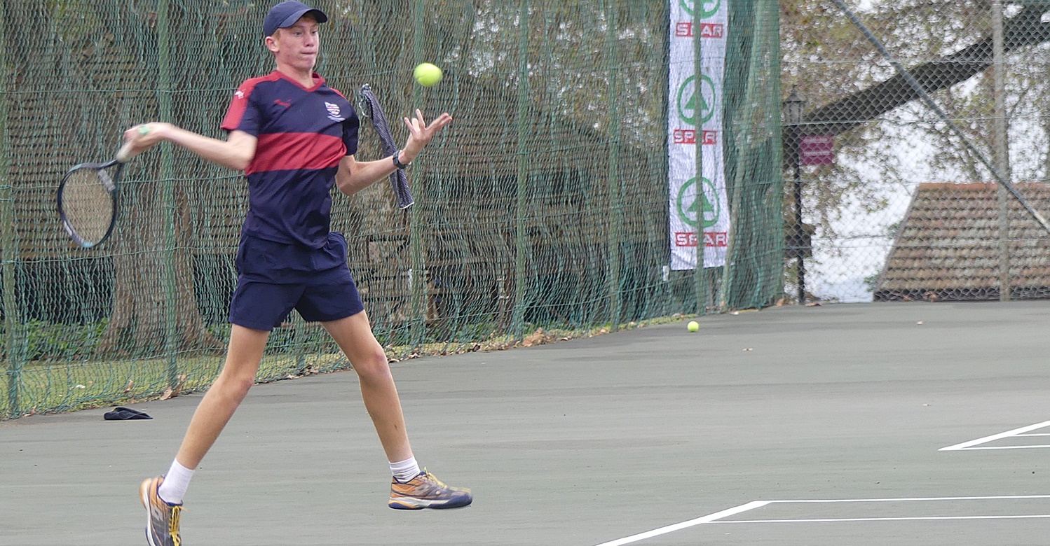 The hugely talented Connor Doig played a number two for Westville, which was testament to a very healthy tennis programme. (Photo: Brad Morgan)