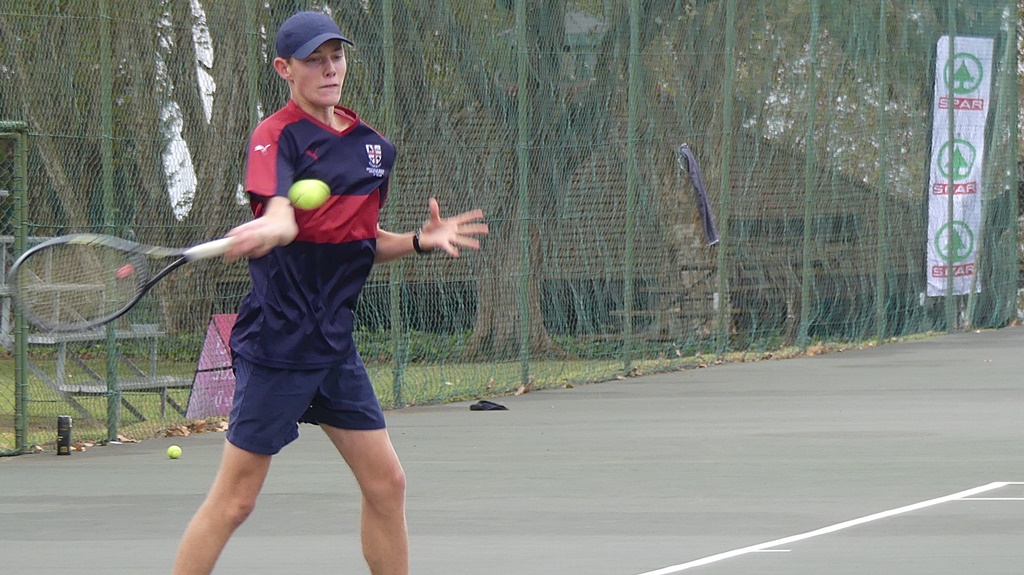 Being named the top number one player of the Spar Kearsney Tennis Festival meant Westville's Guy Vorwerk was recognised as the best player at the event. (Photo: Brad Morgan)