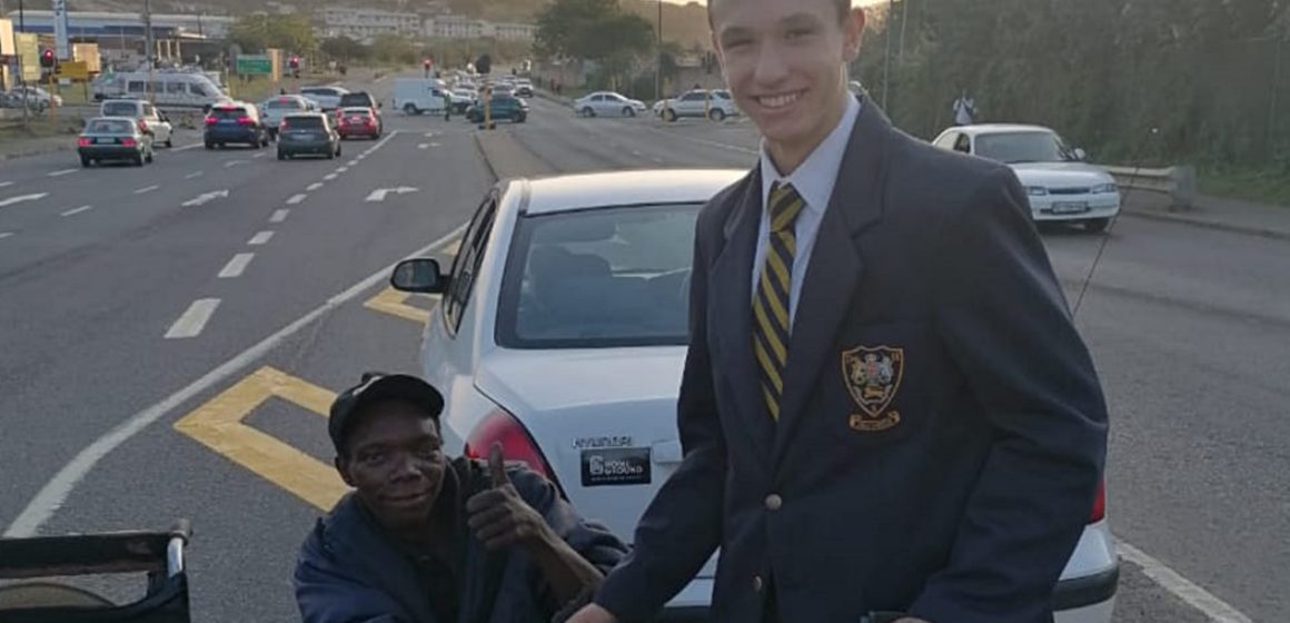 DHS grade 8 boy’s heart-warming compassion