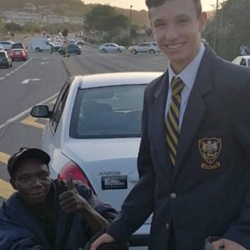 DHS grade 8 boy’s heart-warming compassion