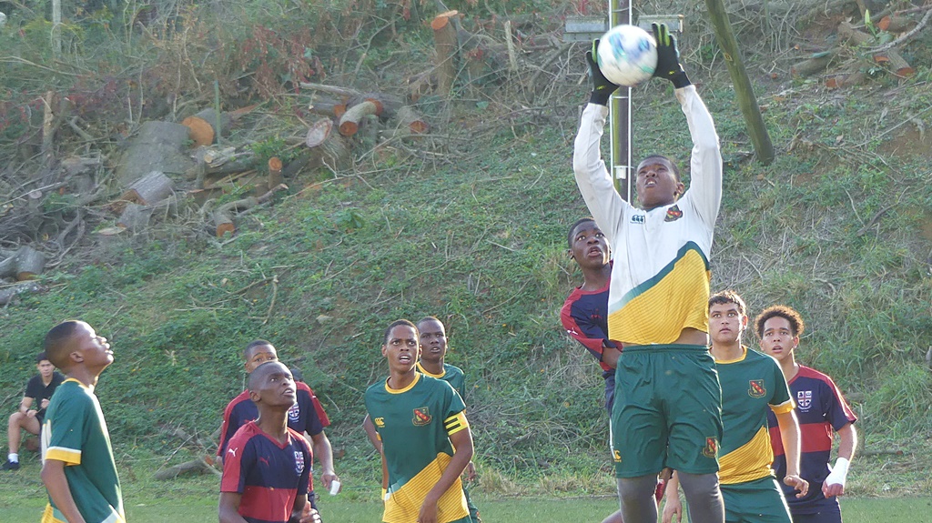 The goalkeepers weren't called on to do much during regulation time, but when they needed to prevent danger they were solid. (Photo: Brad Morgan)