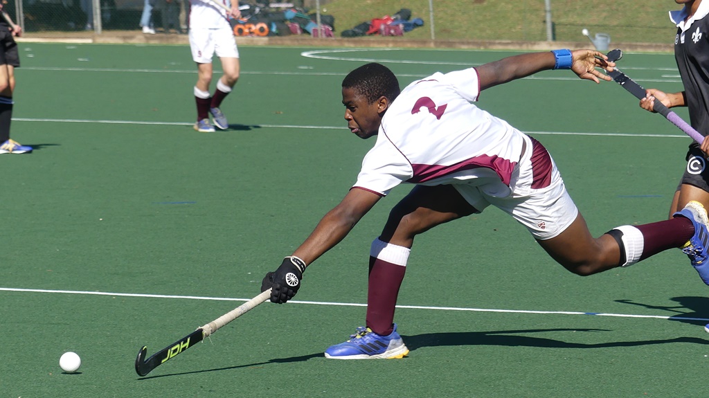 KZN Coastals; u18 A defender, Zipho Cele, was a standout performer for Kearsney. (Photo: Brad Morgan) 