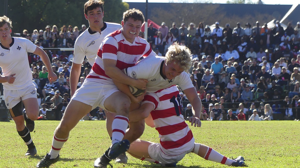 Vice-captain Matthew Stewart has been consistently good for Hilton College all season and scored one of their two tries. (Photo: Brad Morgan)